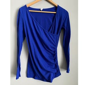 Old Navy Blue Maternity Long Sleeve